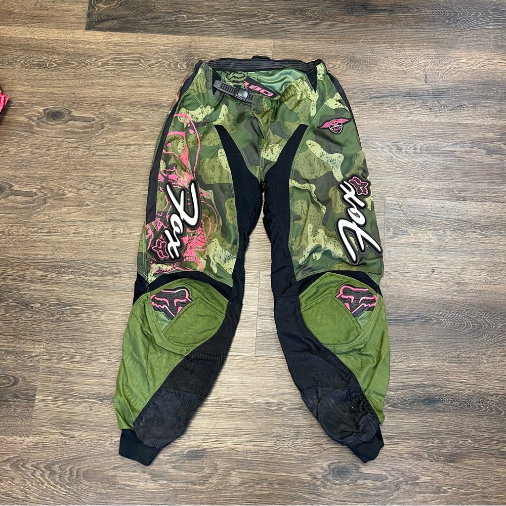Fox Racing Camo Motocross Pants Kids 7/8